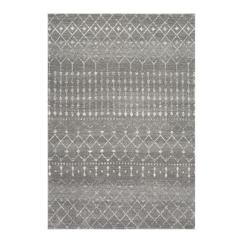 nuLOOM Blythe Gray Indoor Moroccan Area Rug 9 x 12; Actual 9ft W x 12ft L) in the