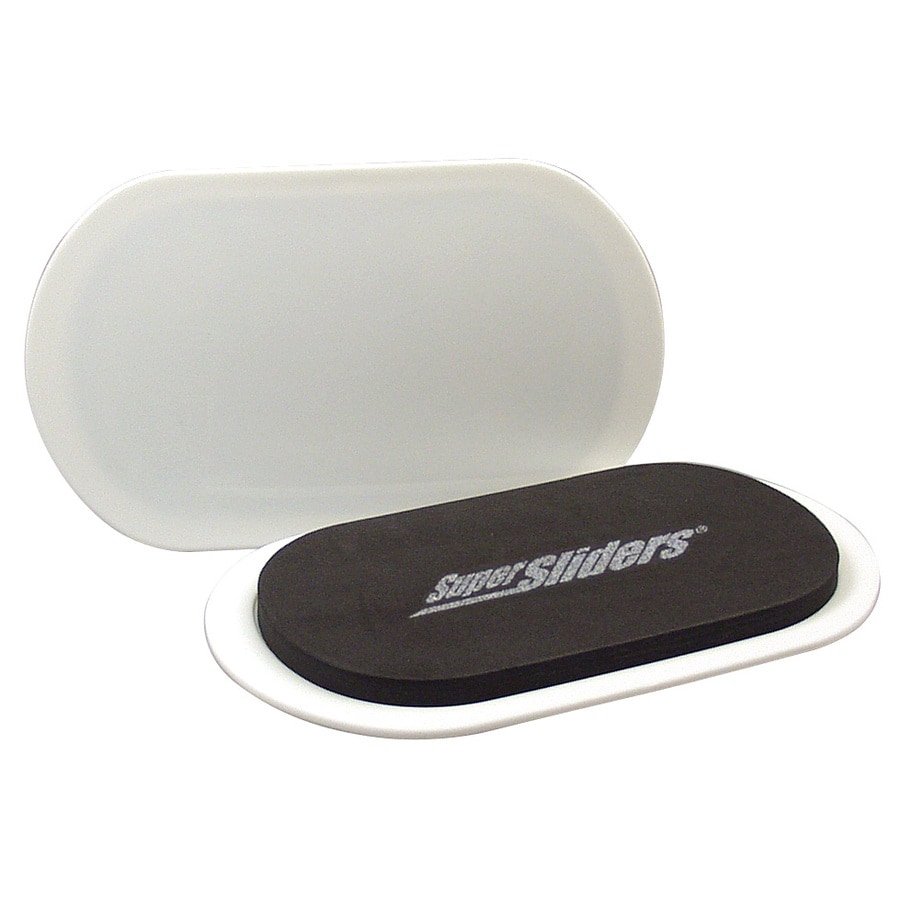 Super Sliders 4 Pack 9 1 2 In X 5 3 4 In Oval Reusable Plastic