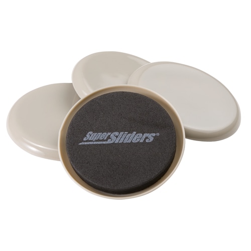 Super Sliders 3 1 2 In Round Reusable Carpet Slider At Lowes Com