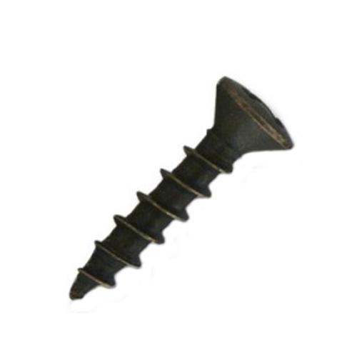 5 x 5/8in Antique Brass Oval Interior Wood Screws (1000Count) at