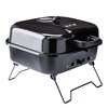 Mr. Bar-B-Q Portable Charcoal Grill 206-sq In Black/Porcelain Coated ...