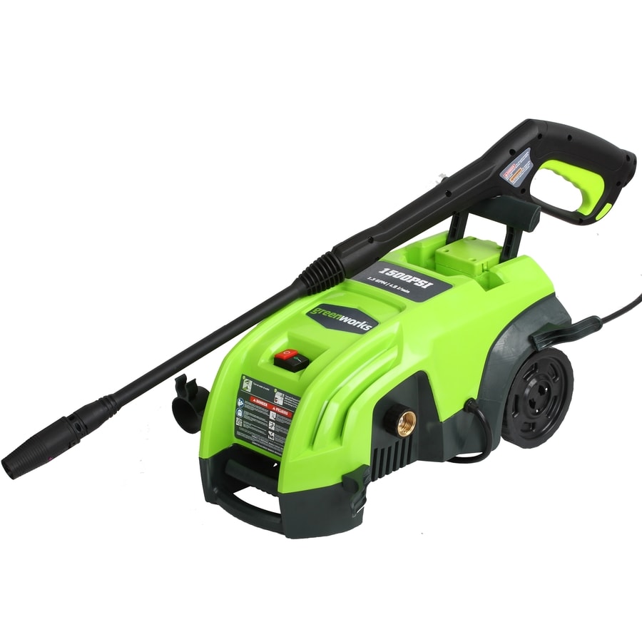 Greenworks 1500 PSI 1 3 GPM Electric Pressure Washer At Lowes
