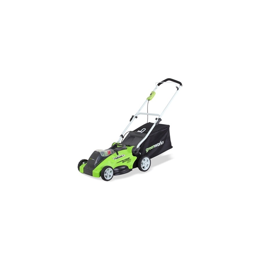 lowes greenworks mower