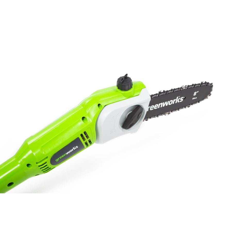 Greenworks 8in 6.5Amps Corded Electric Pole Saw at