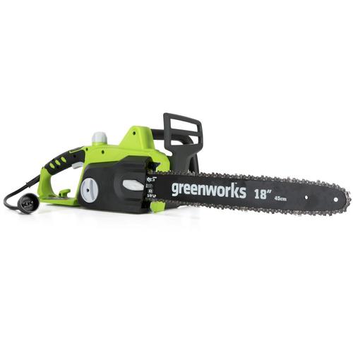 Greenworks 14.5 Amps 18-in Corded Electric Chainsaw in the Corded ...