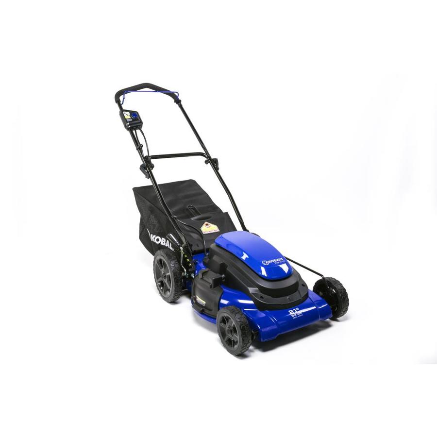 Lowes electric mower kobalt new arrivals