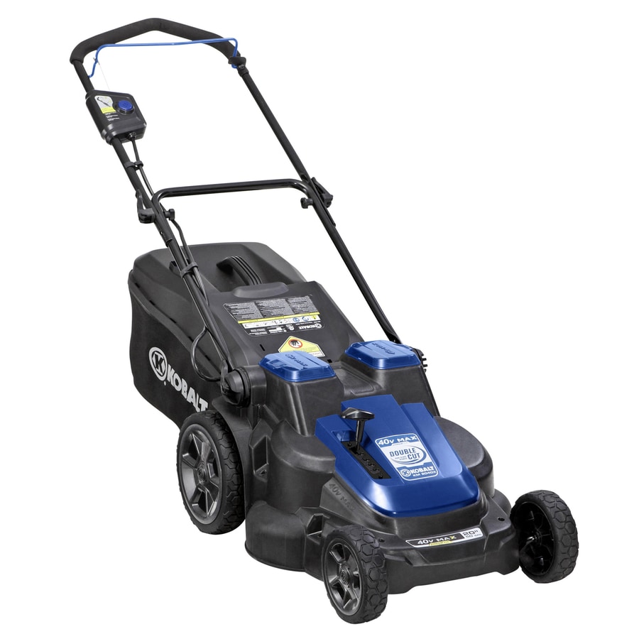 Kobalt D KOBALT 40-VOLT 20-IN TWIN BLAD at - Main Image