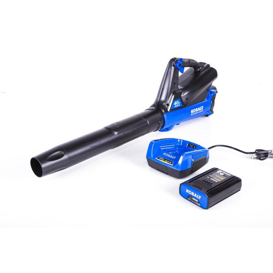 Lowes kobalt 40v blower new arrivals