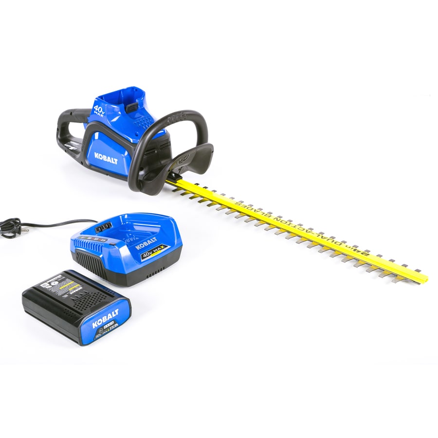 Kobalt 40-Volt Max 24-in Dual Cordless Electric Hedge Trimmer