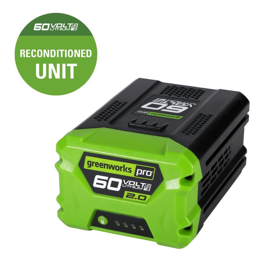 Greenworks Pro 60Volt Max 2 Ah Rechargeable Lithium Ion (LiIon