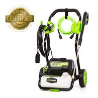 Pressure Washers At Lowes Greenworks 2000 Psi 1 2 Gallon Gpm Water Electric Pressure Washer