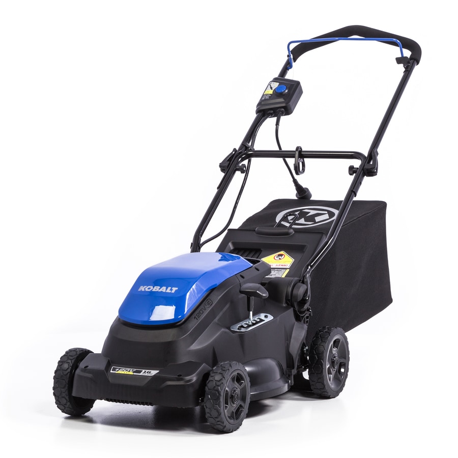 Kobalt KOBALT 16 IN 10AMP MOWER In The Corded Electric Push Lawn Mowers Kobalt kobalt 16 in 10amp mower in the corded electric push lawn mowers