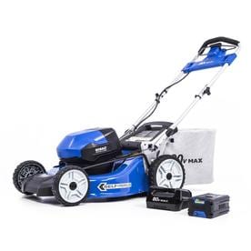 Kobalt 80-volt Max Brushless Lithium Ion 21-in Self-propelled Cordless Electric Lawn Mower (Battery Included)