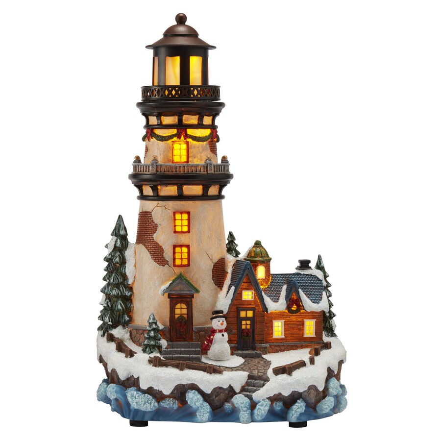 Carole Towne PreLit House with Twinkling Multicolor LED Lights in the