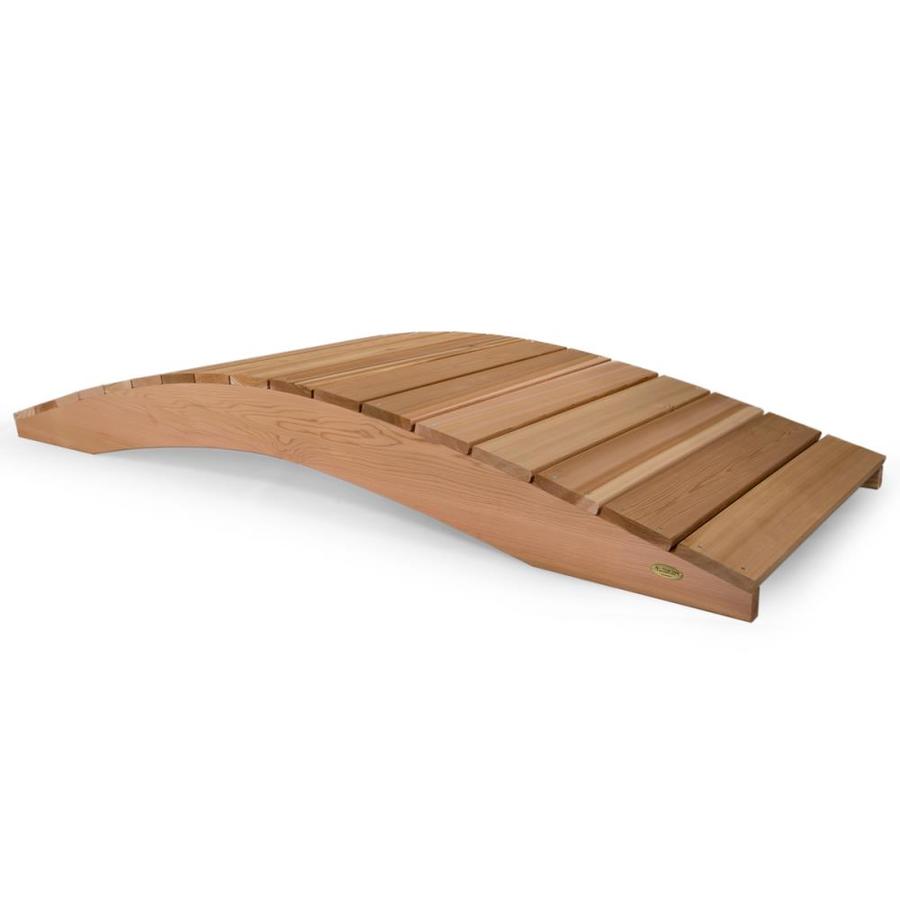 All Things Cedar 8 Ft Cedar Bridge At Lowes Com