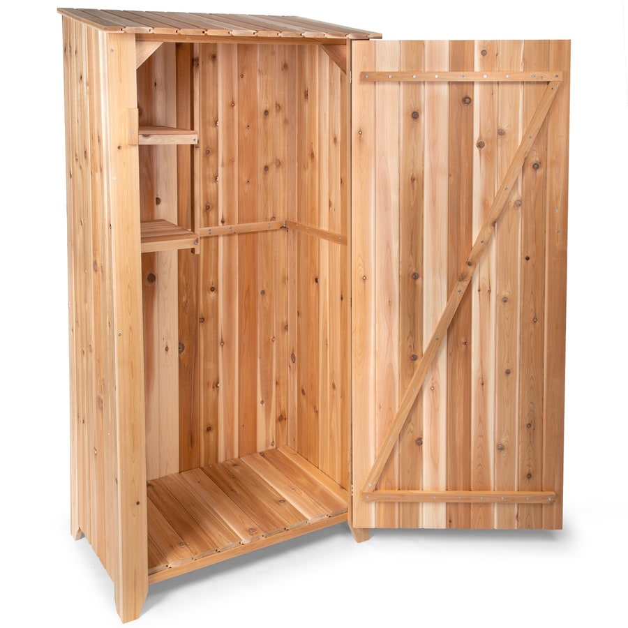 All Things Cedar Small Outdoor Storage At Lowes Com