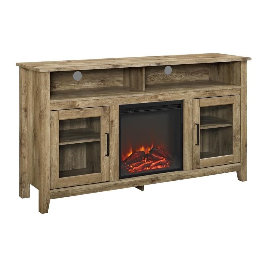 lowes fireplace tv stand