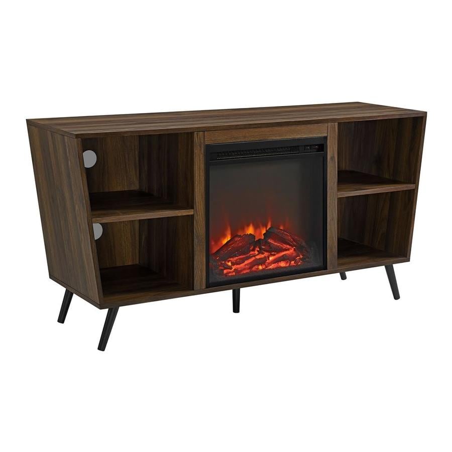 tv stand with electric fireplace