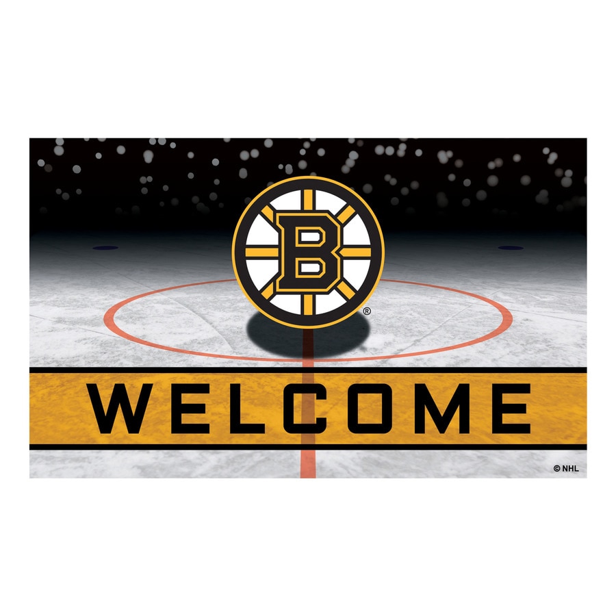Fanmats Boston Bruins Team Color Indoor Outdoor Sports Throw Fanmats Boston Bruins Team Color Indoor Outdoor Sports Throw Rug Common 1
