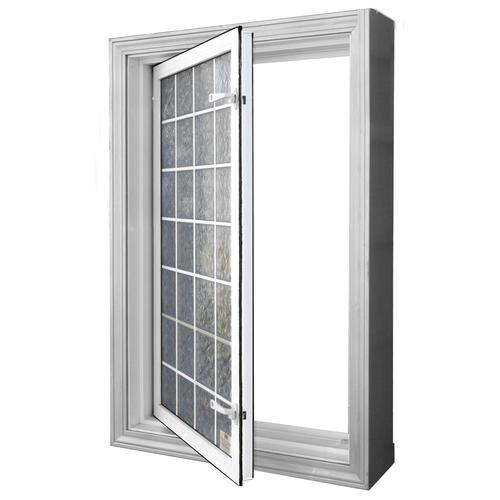 Wellcraft 29.25in x 47.25in Rectangle New Construction Egress White