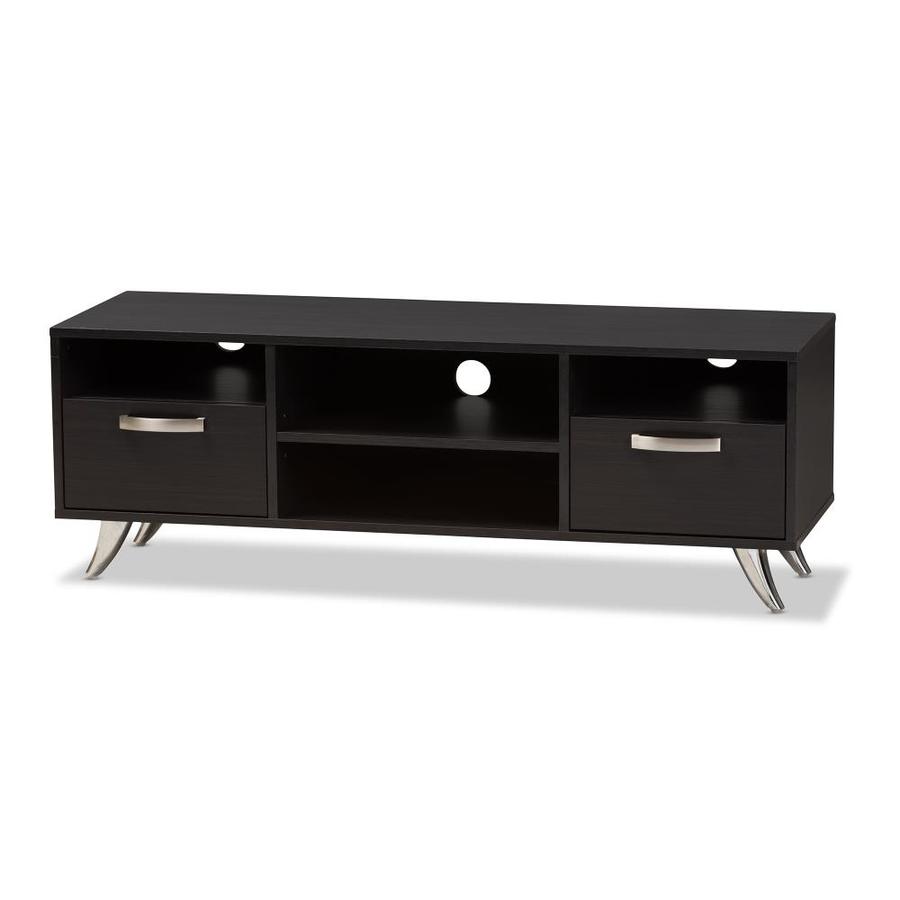 Baxton Studio Warwick Espresso Tv Cabinet At Lowes Baxton Studio Warwick Espresso Tv Cabinet