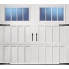 Shop Pella Carriage House 108-in x 84-in Insulated White Single Garage ...