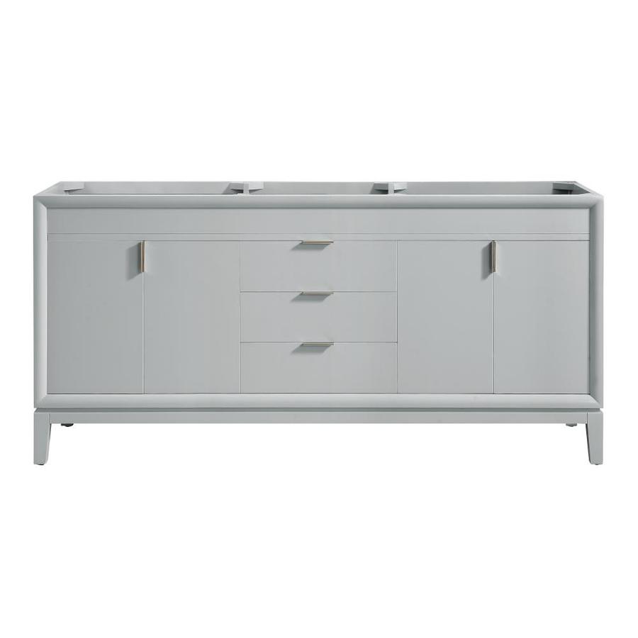 Avanity Emma 72in Dove Gray Bathroom Vanity at