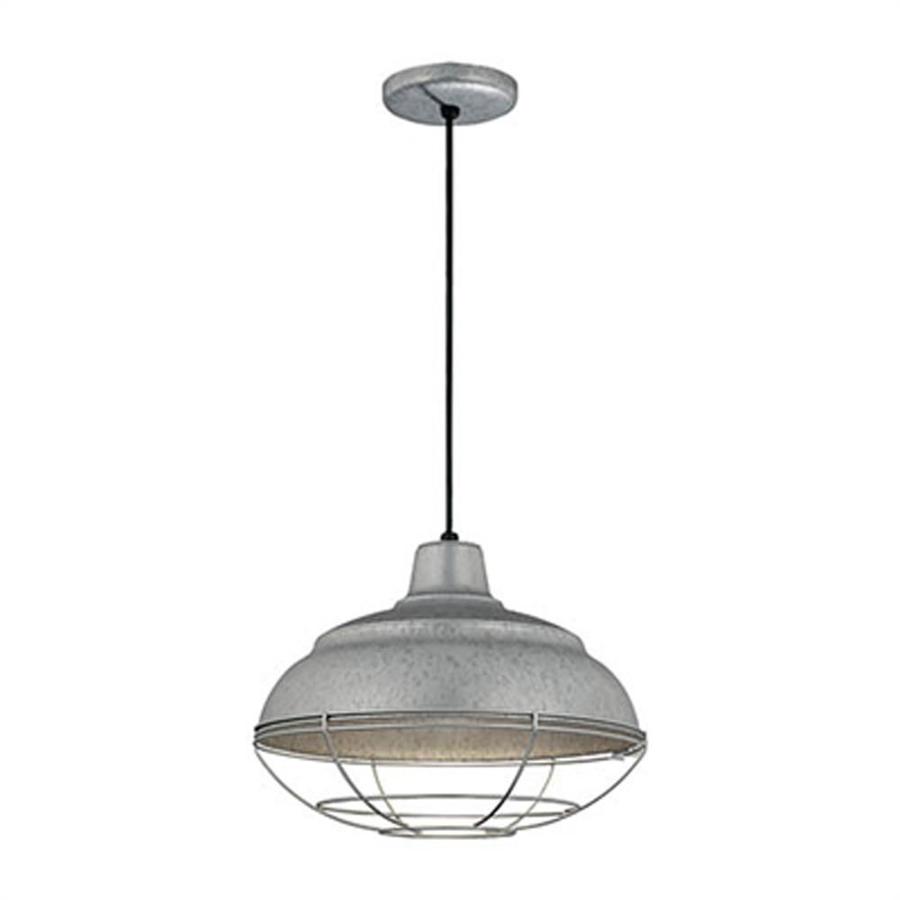 Millennium Lighting R Series Galvanized Single Transitional Warehouse ...