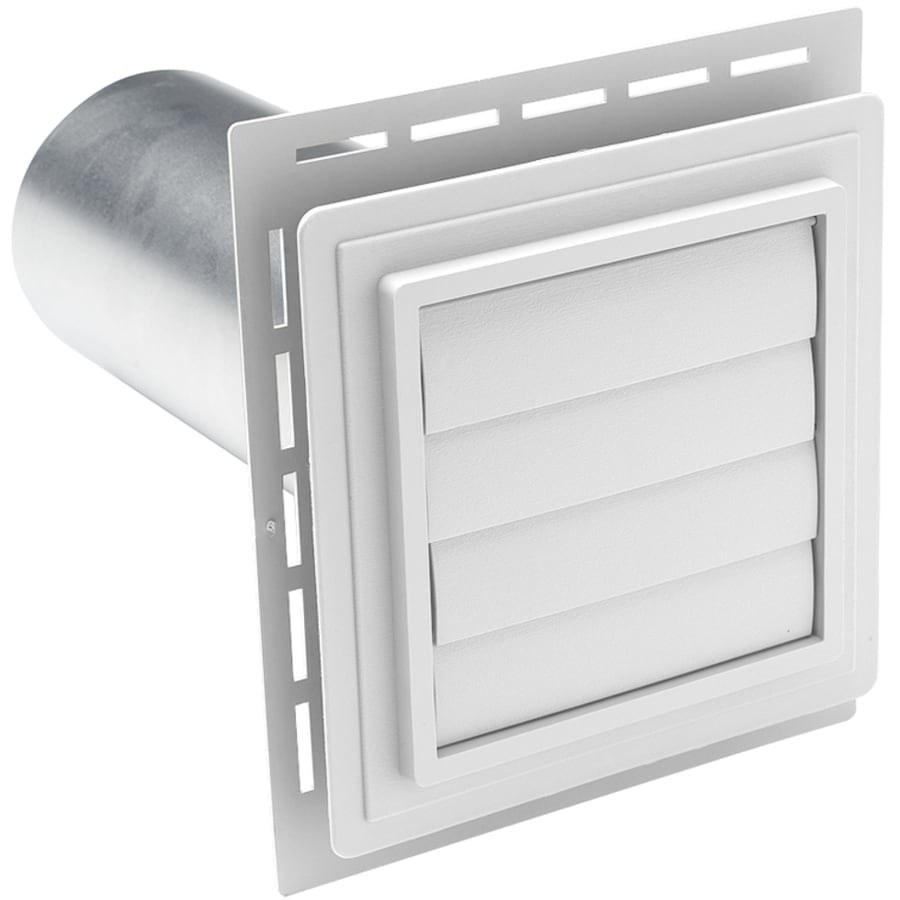 Shop 4in Dia Plastic R2 Exhaust Dryer Vent Hood at