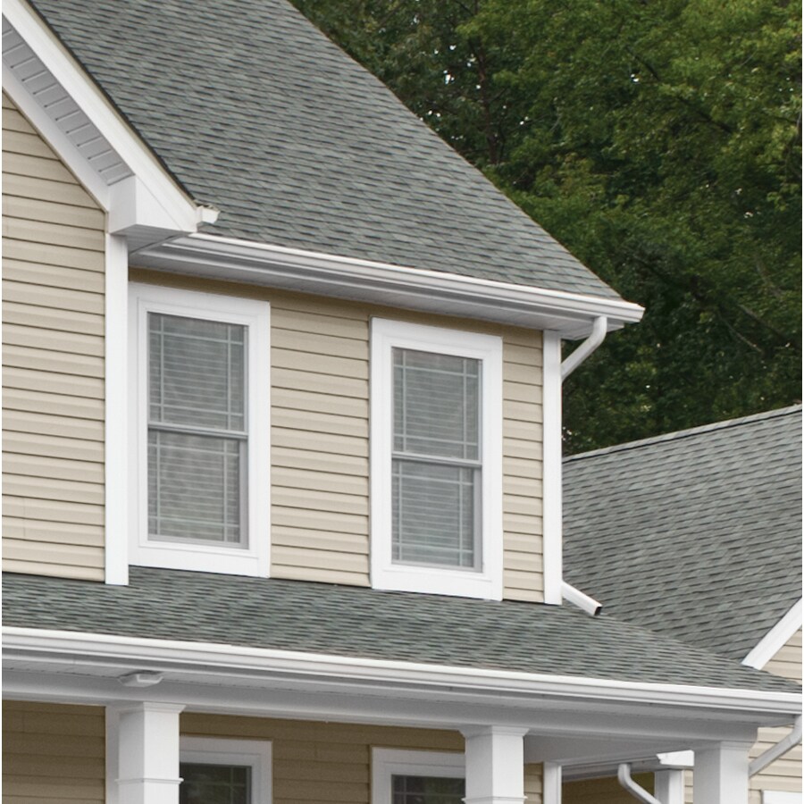 Georgia-Pacific Shadow Ridge Vinyl Siding Panel Double 4 Dutch Lap ...