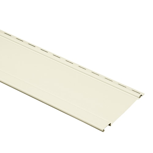 Georgia-Pacific Vinyl Siding Panel Board and Batten Cream 7-in x 120-in ...