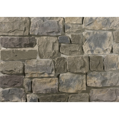 Ply Gem Stone Cut Cobblestone 10-sq ft Buckingham Faux Stone Veneer in ...