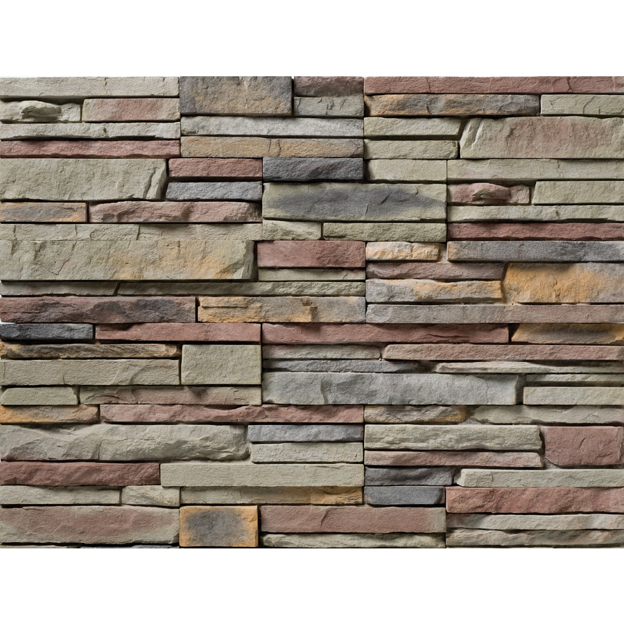 Ply Gem Stone True Stack 10-sq ft Sonoma Faux Stone Veneer at Lowes.com