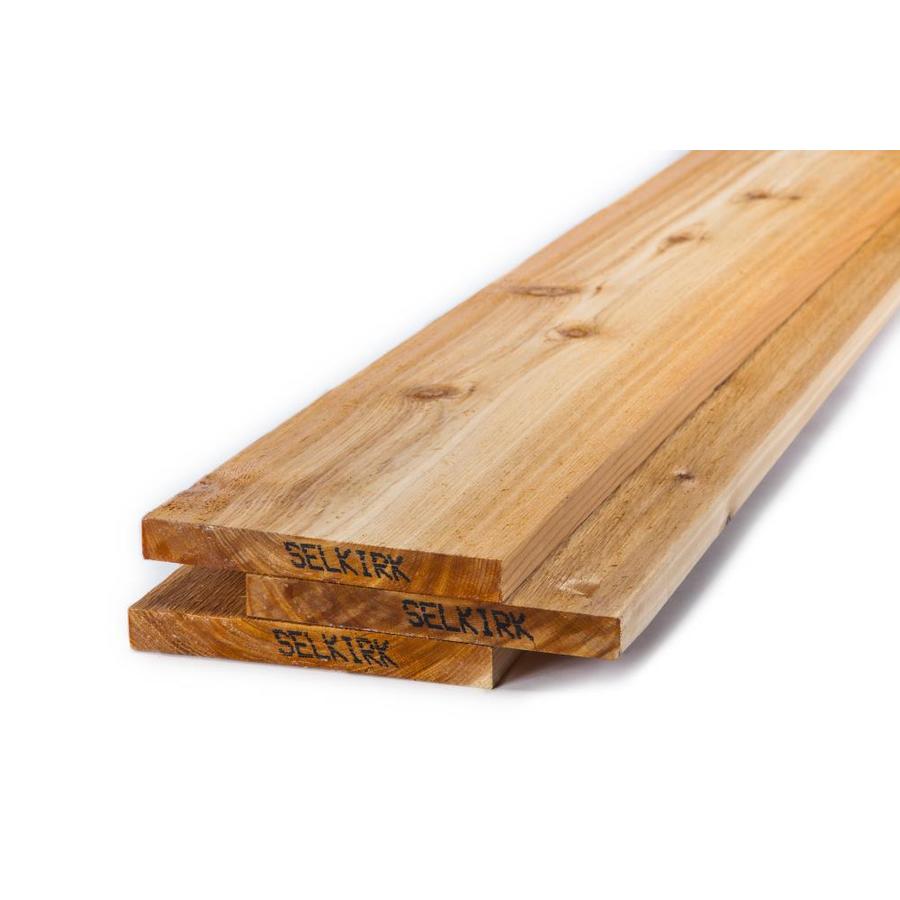 3 PREMIUM INLAND RED CEDAR S1S2E KD 7/8X6X12 in the Dimensional Lumber