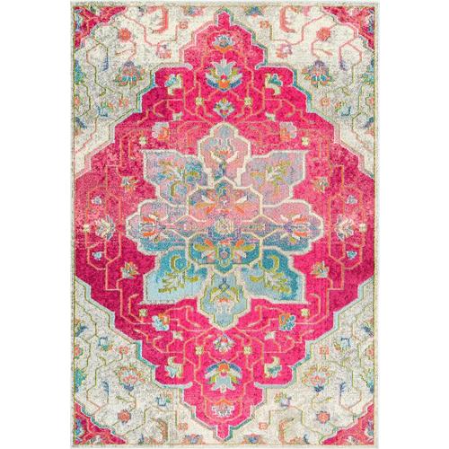 NuLOOM Pink Indoor Bohemian/Eclectic Area Rug 5 x 8; Actual 5