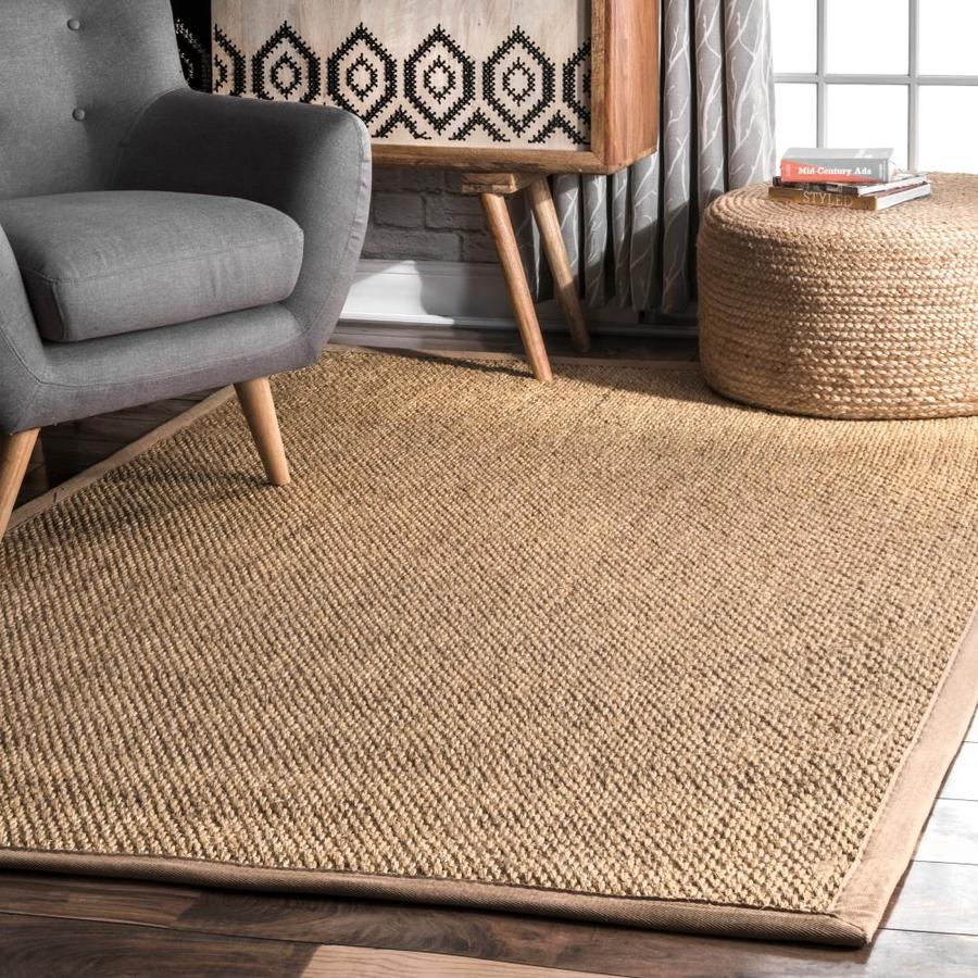 nuLOOM 3 x 5 Sand Indoor Area Rug in the Rugs department at Lowes.com