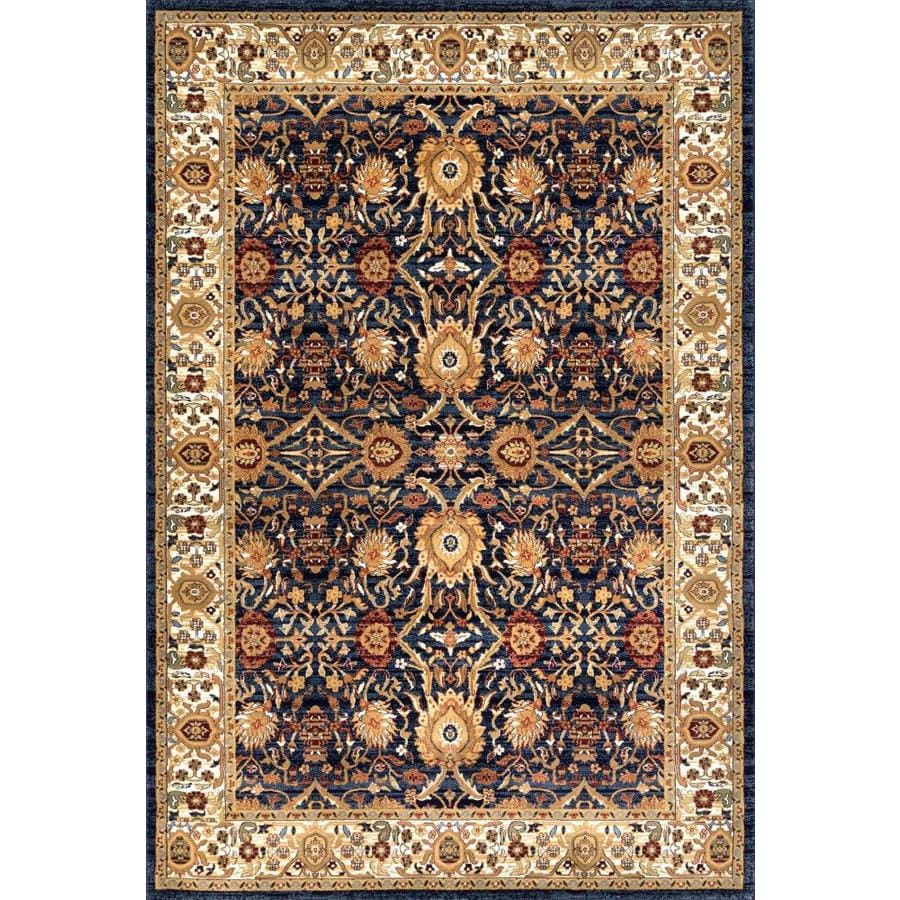 Nuloom Navy Indoor Area Rug Common 5 X 8 Actual 5 Ft W X 8 Ft