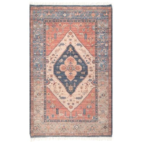 nuLOOM 6 x 9 Multi Indoor Distressed/Overdyed Vintage Area Rug in the Rugs department at Lowes.com