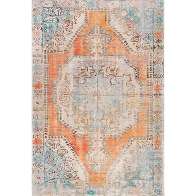 Nuloom Orange Indoor Vintage Area Rug Common 7 X 9 Actual 6 58 - 7 X 9 Ft Rugs Nuloom Orange Indoor Vintage Area Rug Common 7 X 9 Actual 6 58 - 7 X 9 Ft Rugs