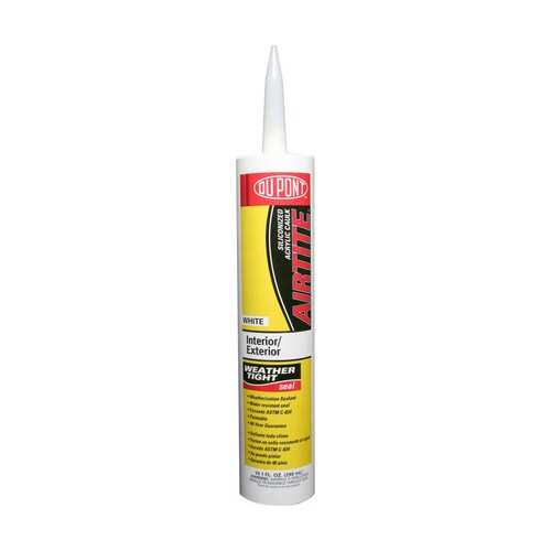 DuPont 10.1oz Clear Paintable Latex Window and Door Caulk at