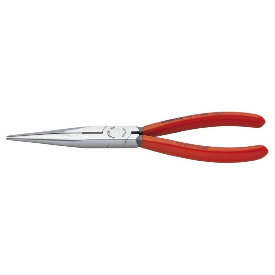 KNIPEX 26 11 200 SBA KPX 8-IN LONG NOSE PLIERS