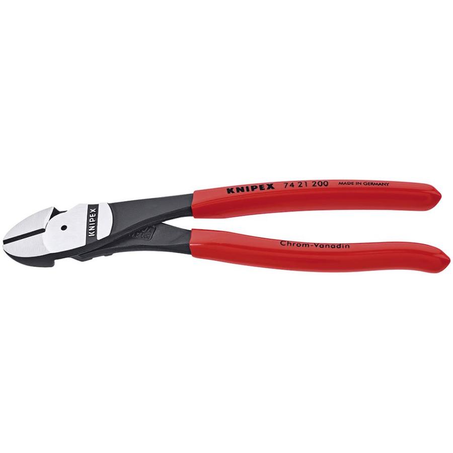 KNIPEX Angled High Leverage 8-in Diagonal Cutting Pliers at Lowes.com