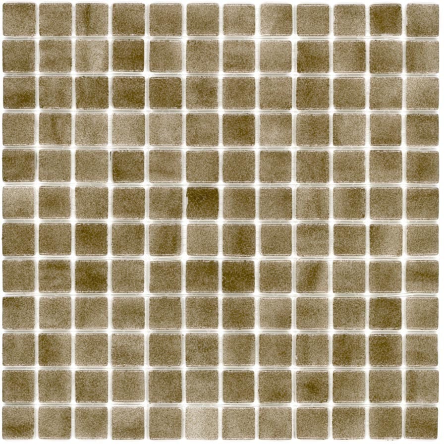 Elida Ceramica Recycled Dune Uniform Squares Mosaic Glass Wall Tile Elida Ceramica Recycled Dune Uniform Squares Mosaic Glass Wall Tile Common 12 In X Actual 5