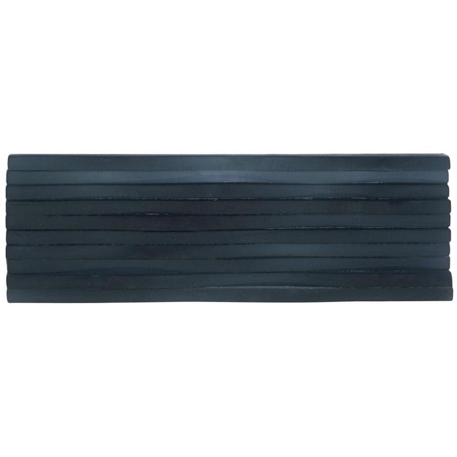 Elida Ceramica 2 Pack X 6 Murano Frosted Carbone Glass Elida Ceramica 2 Pack X 6 Murano Frosted Carbone Glass Listello Tile