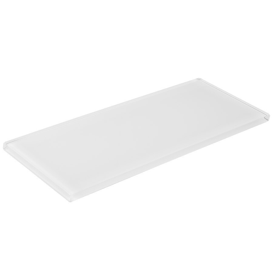 Elida Ceramica Glacial Clear Glass Wall Tile (Common: 4-in x 10-in ...