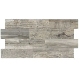 At Lowes Elida Ceramica Ledgewood Stone Linear Porcelain Wall Tile Common 12 In X 24