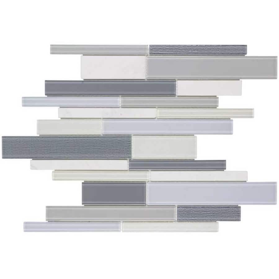 Elida Ceramica Moonlight Linear Blend 12 In X Glossy Stone Elida Ceramica Moonlight Linear Blend