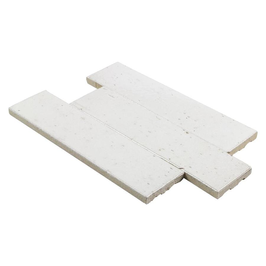 Elida Ceramica White Painted Bricks White Painted Bricks 2in x 9in