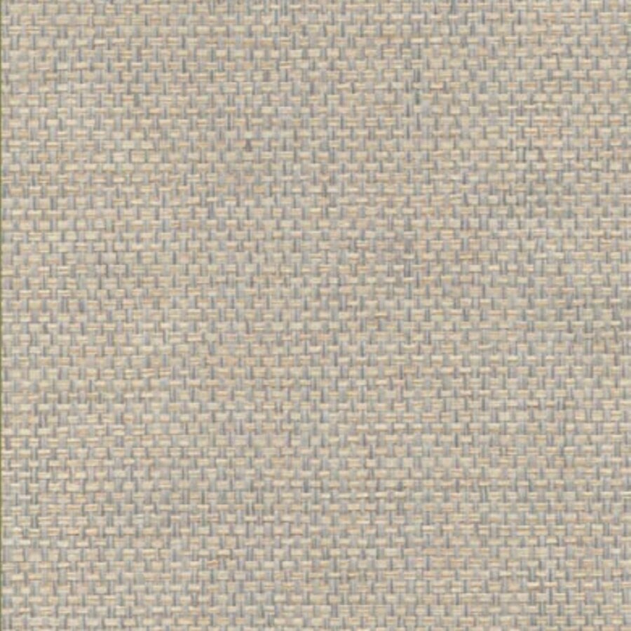 Burlap stripes in green gray rust teal wallpaper | Happywall