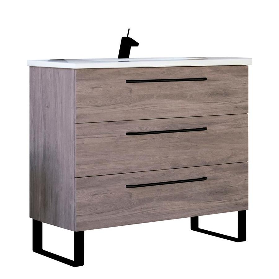 Randalco Dakota 32 In Chicago Ash Oak Single Sink Bathroom Vanity Ash Oak Single Sink Bathroom Vanity